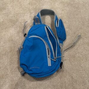 Eddie Bauer Sporty Blue Backpack